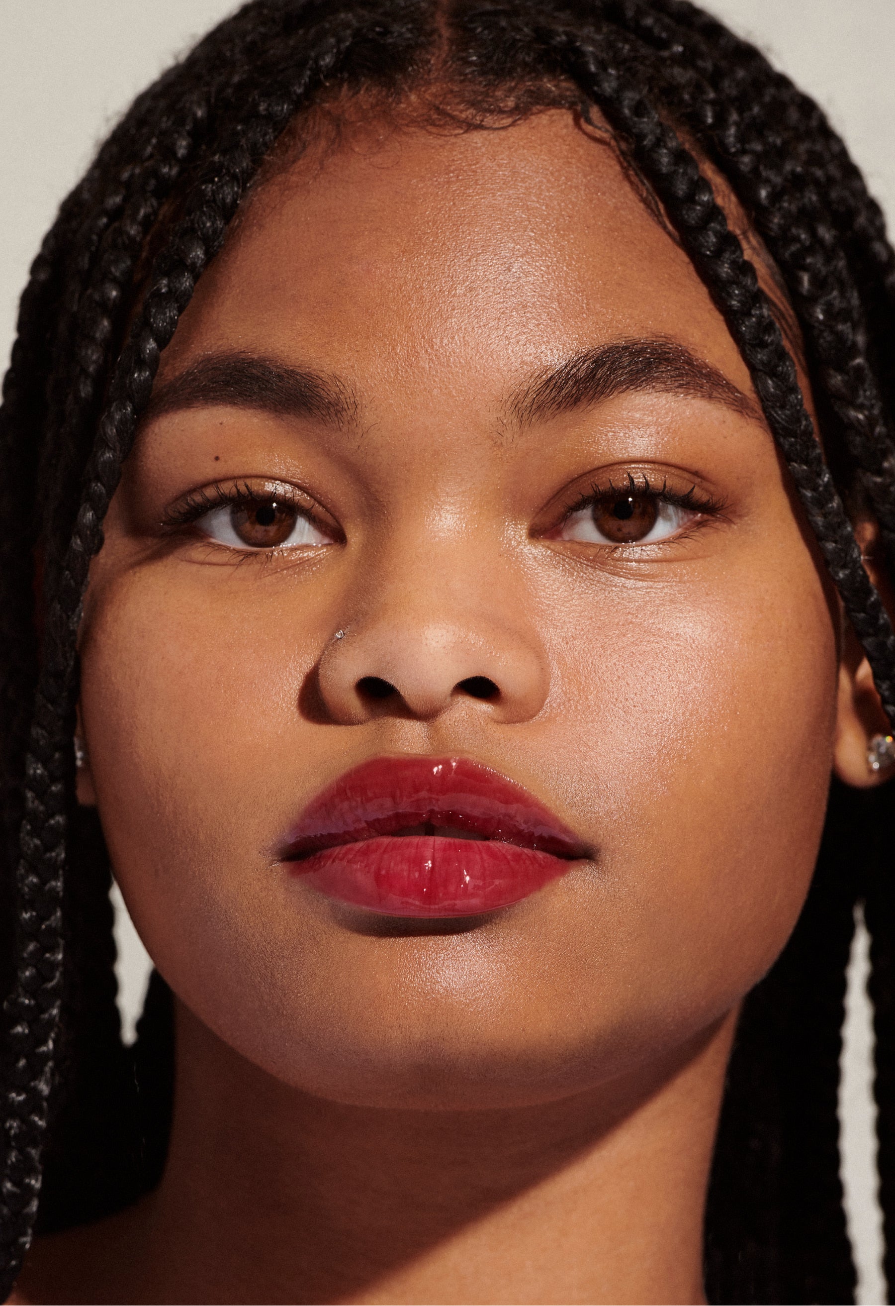 Alternative view of peptide lip tint raspberry jelly