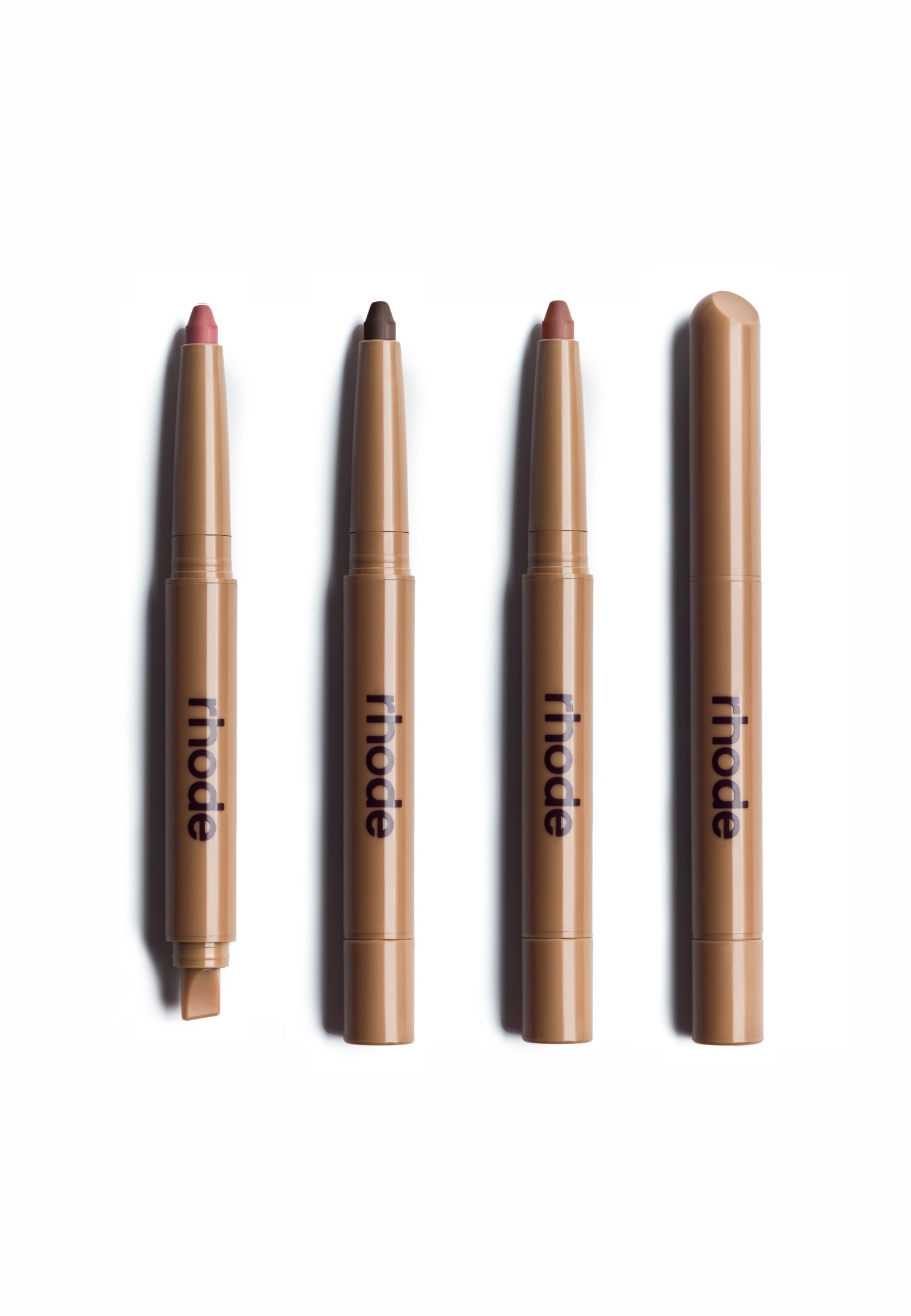 Alternative view of the peptide lip shape set