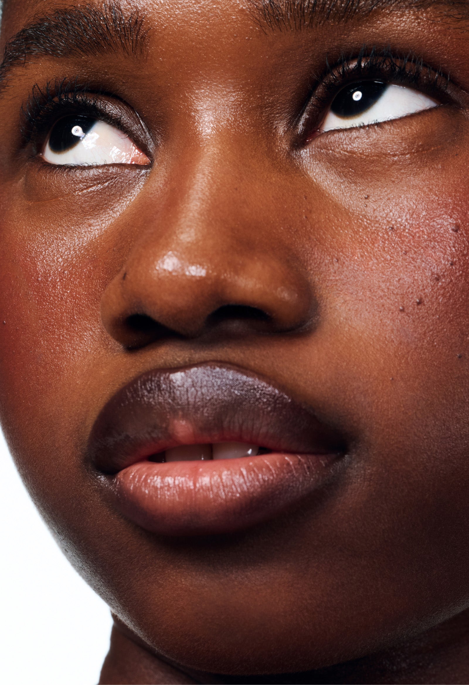 Alternative view of peptide lip shape spin